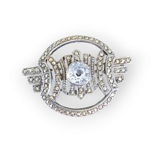 Vintage sterling silver‎ brooch